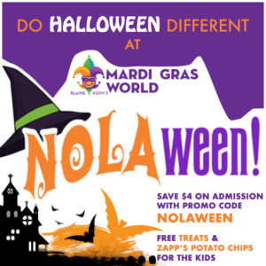 NOLAween at Mardi Gras World